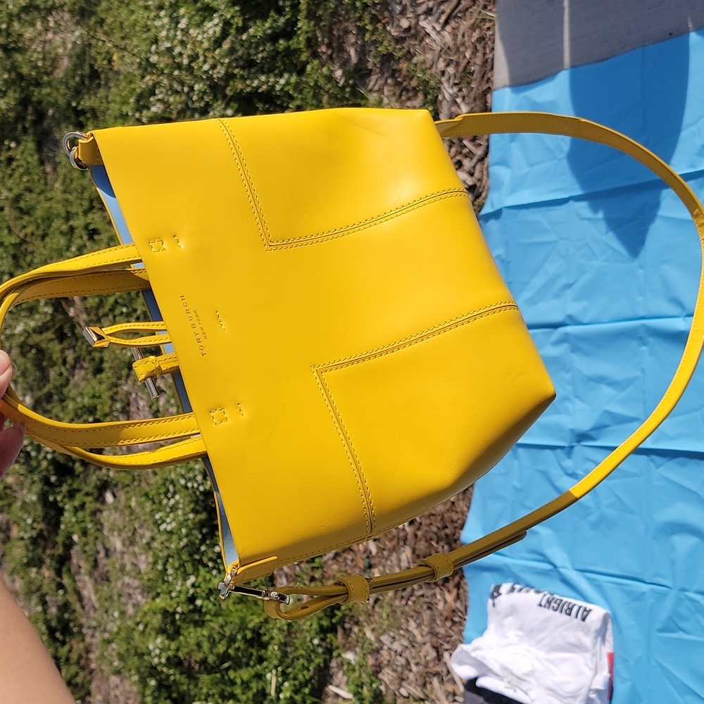 Tory Burch Yellow Purse